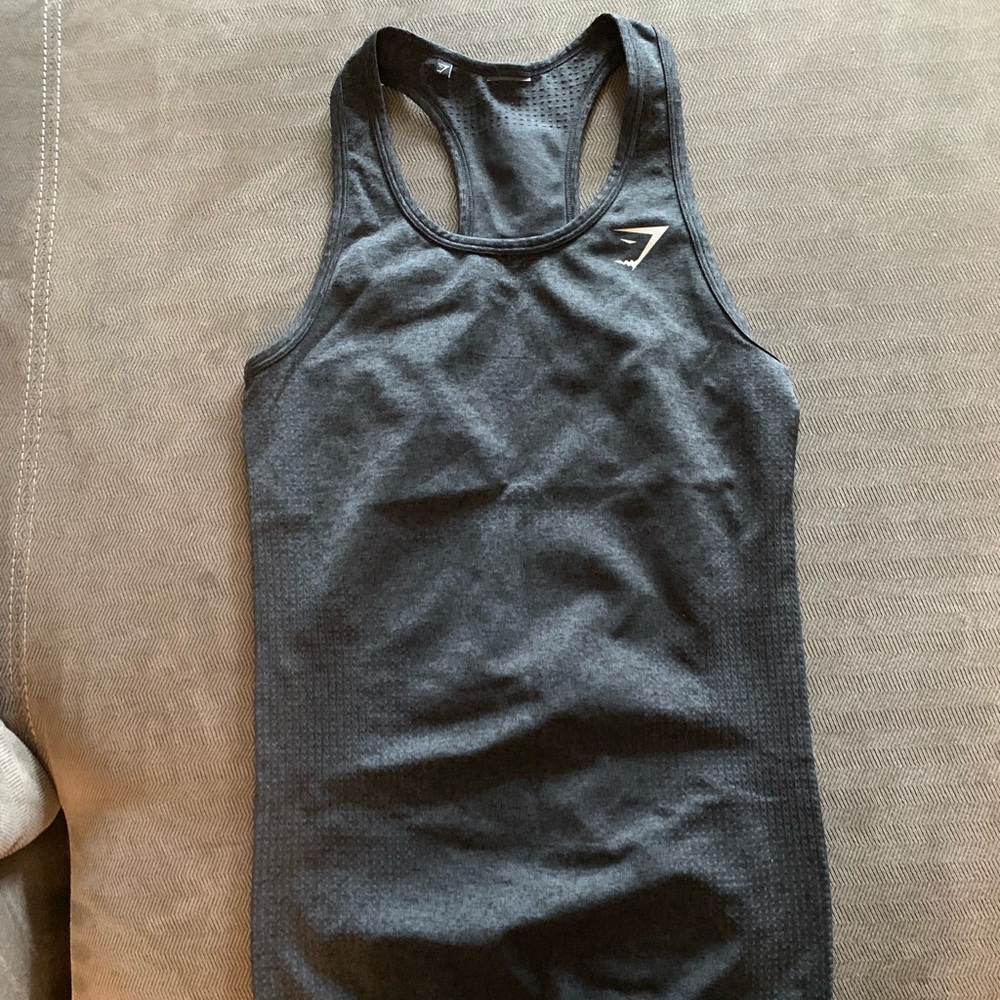 Gymshark black tank top
